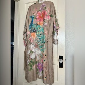 Spell Peacock Kimono EUC